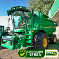 Cosechadora Seminueva John Deere S660 2015 con Cabezal de Granos Finos de 25 ft