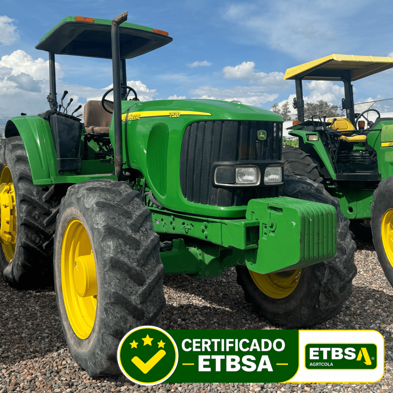 Tractor John Deere 7520 Seminuevo 2004 150 HP 4x4